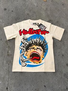 Hellstar Graphic Short Sleeve Tee - Cream